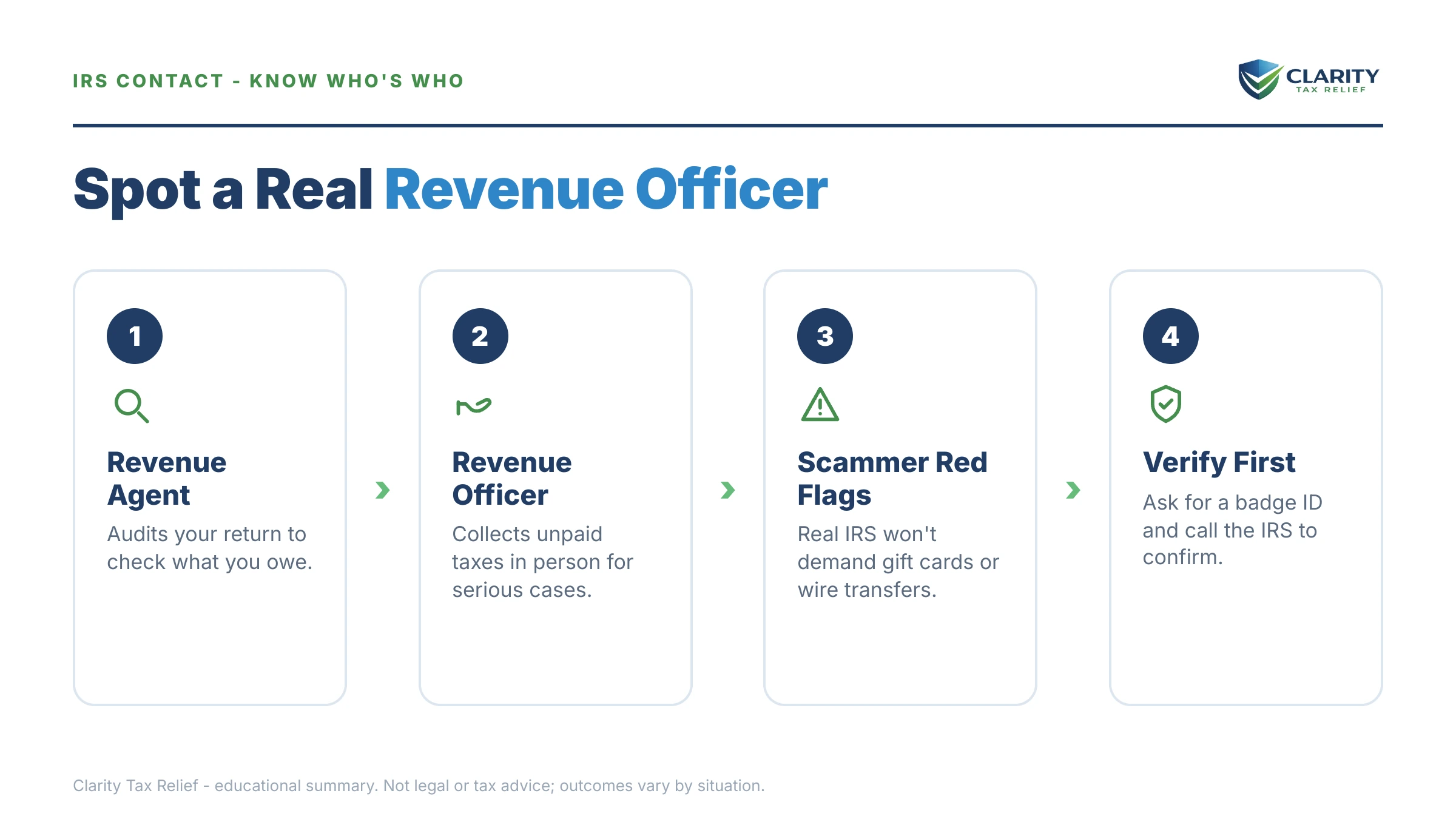 Infographic: key facts and deadlines for the IRS IRS notice.