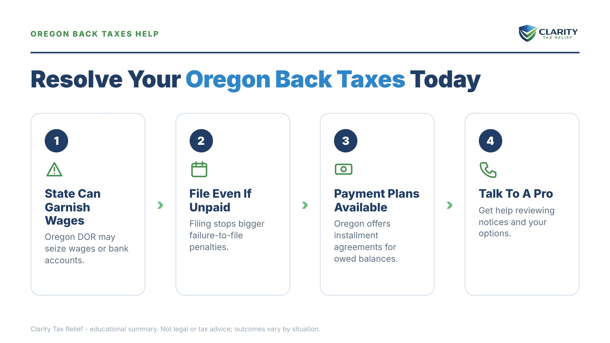 Infographic: key facts and deadlines for the IRS IRS notice.